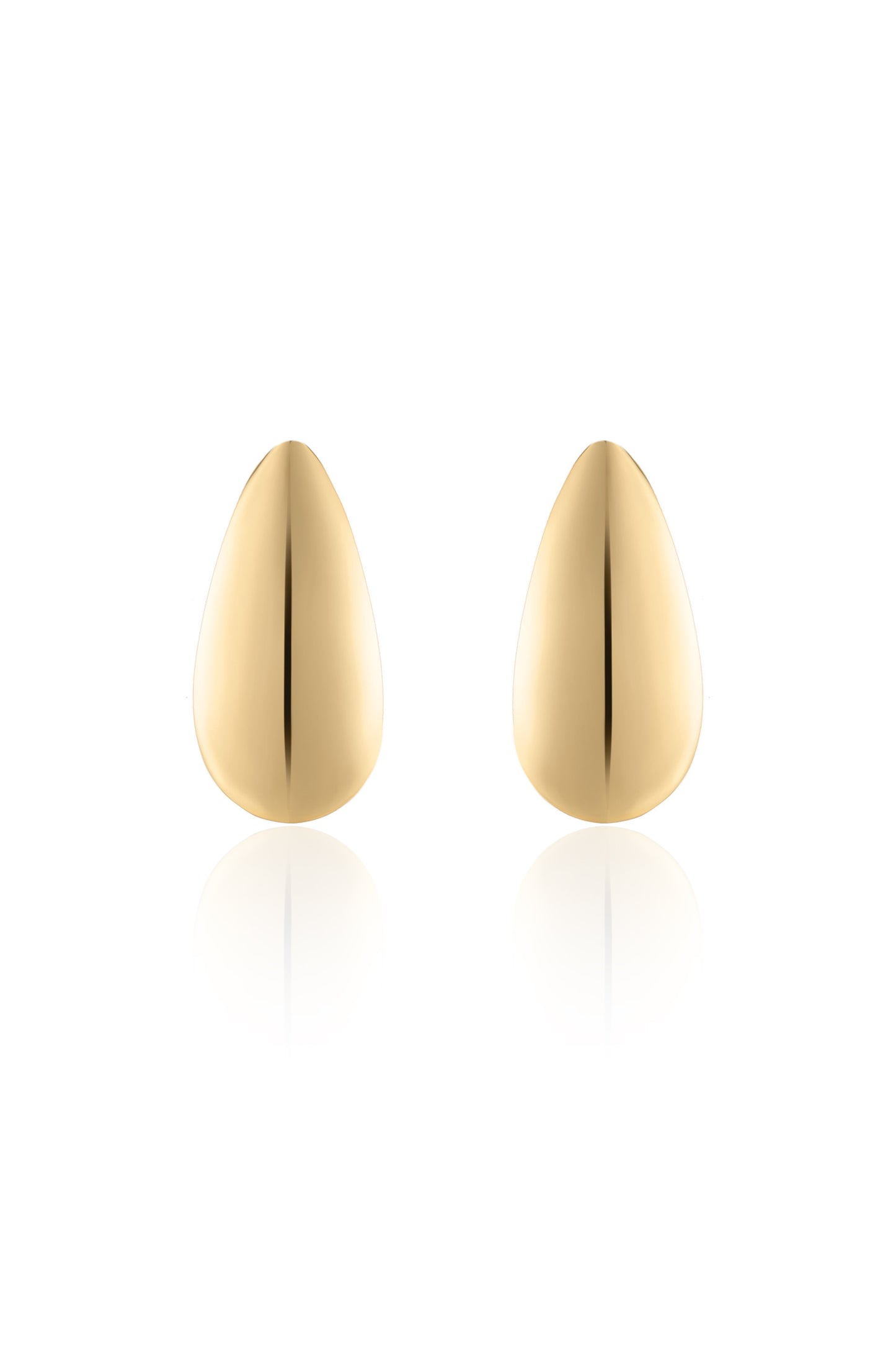 Golden Teardrop Earrings