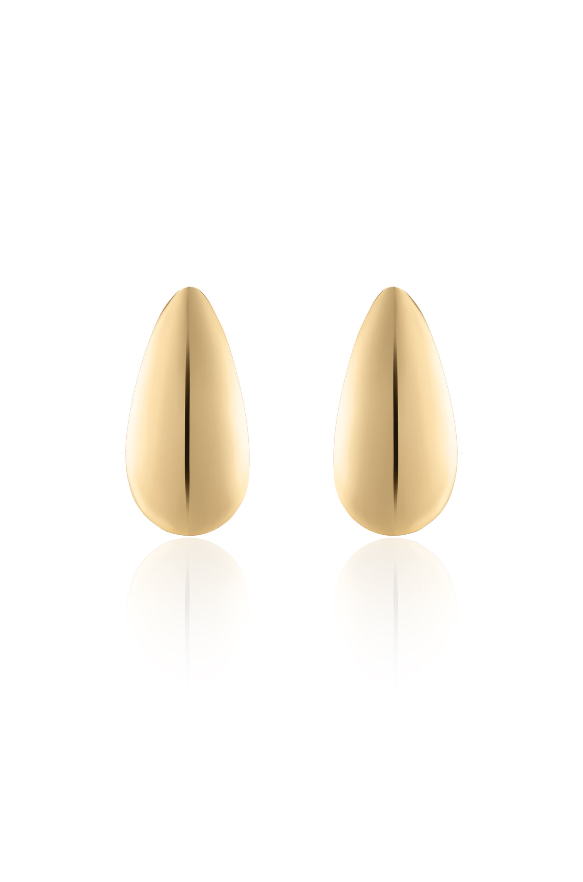Golden Teardrop Earrings