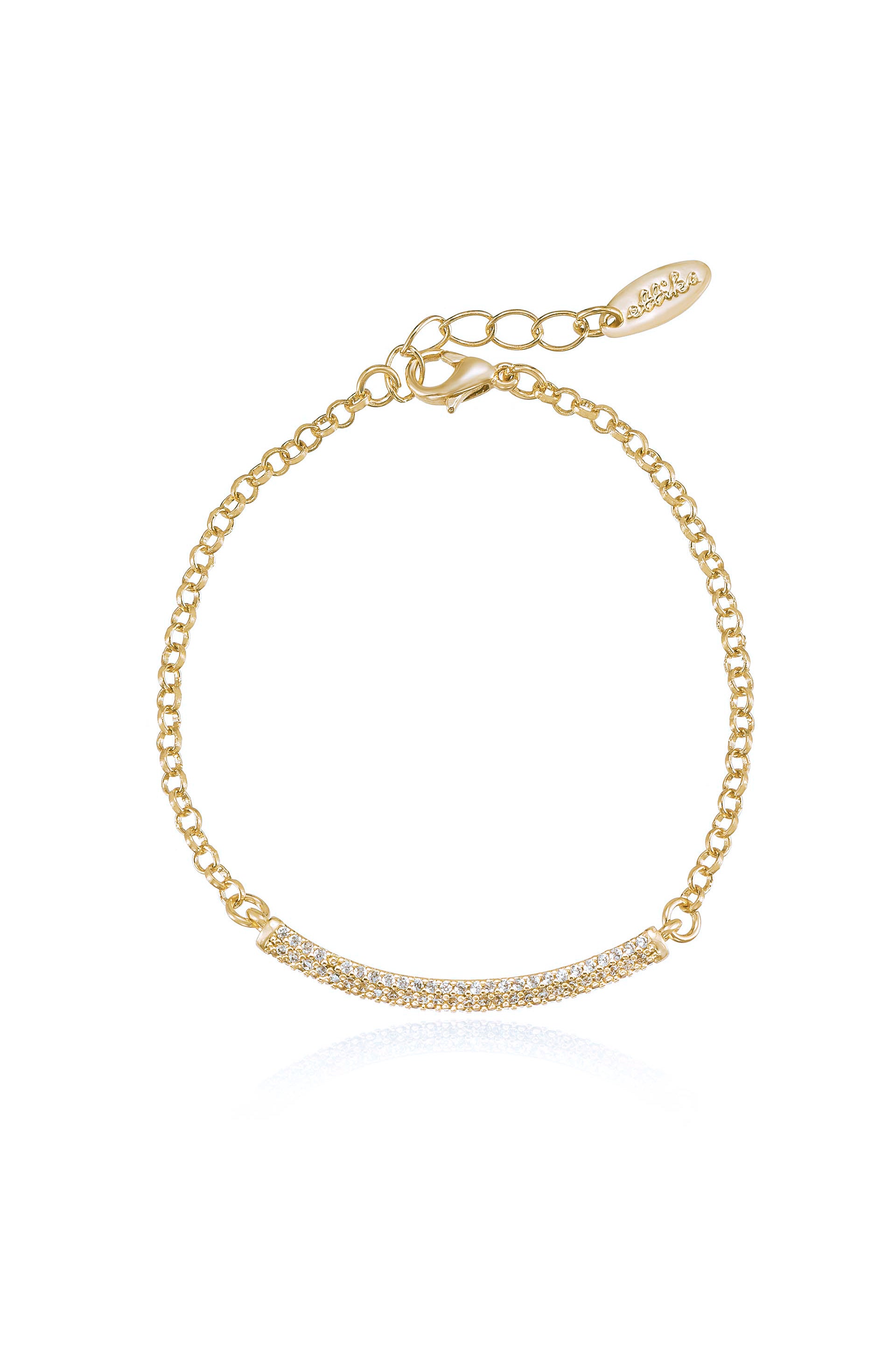 Subtle Statements 18k Gold Plated Bracelet