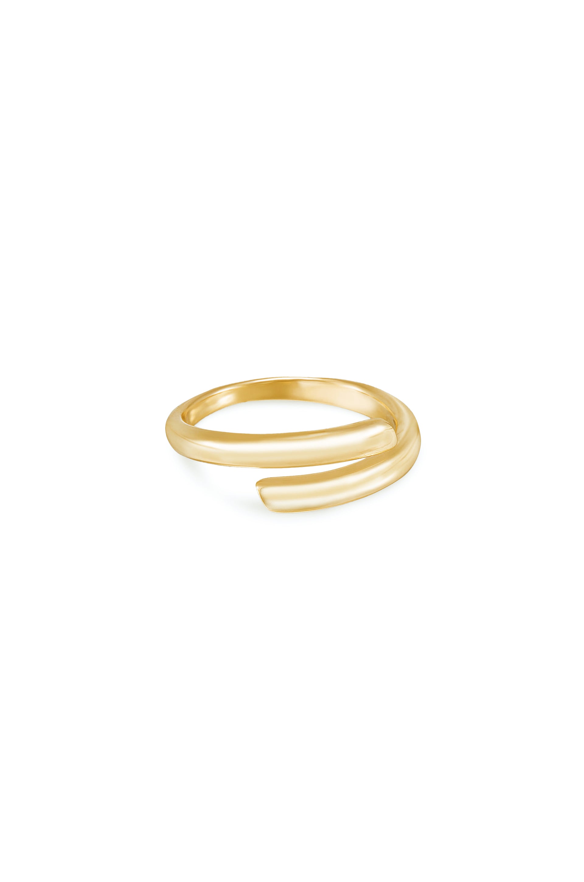 Wrap Around 18k Gold Plated Ring