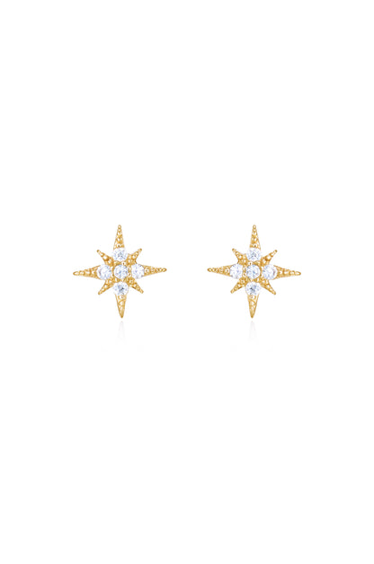 Crystal Interstellar Earring Studs