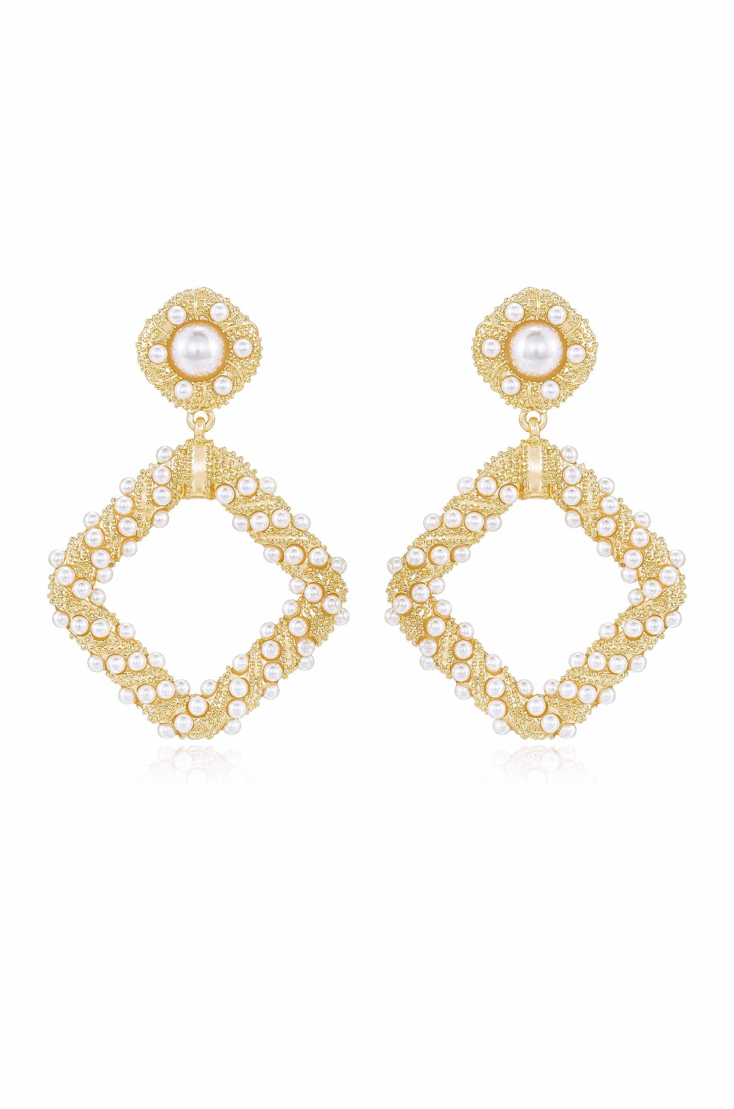 Pearl Knocker Earrings