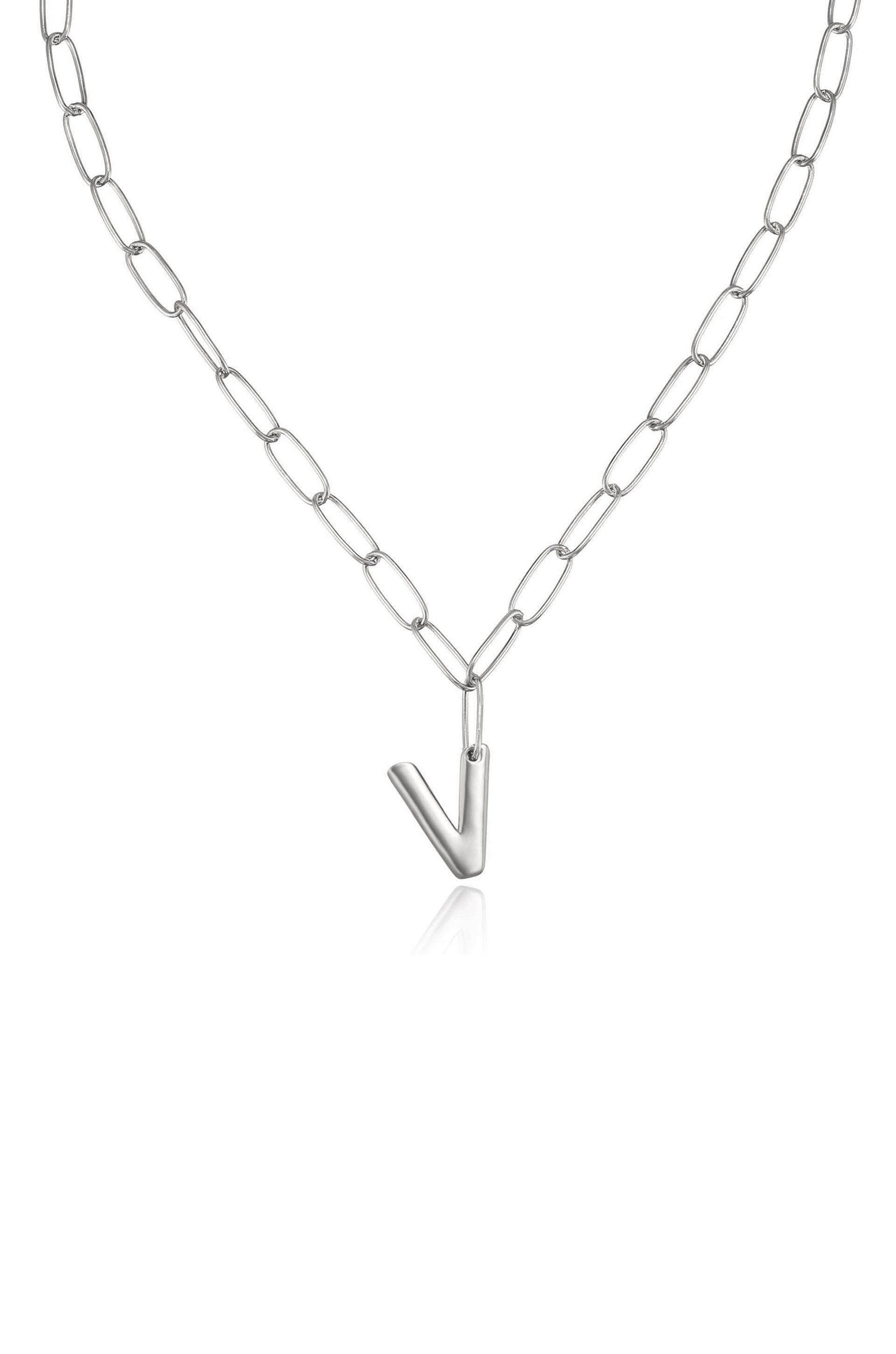 Simple V Necklace – June And Simple