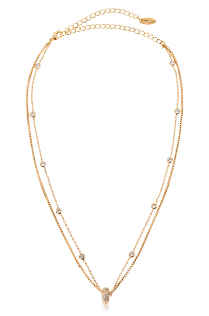 Dainty Chains 18k Gold Plated Necklace full
