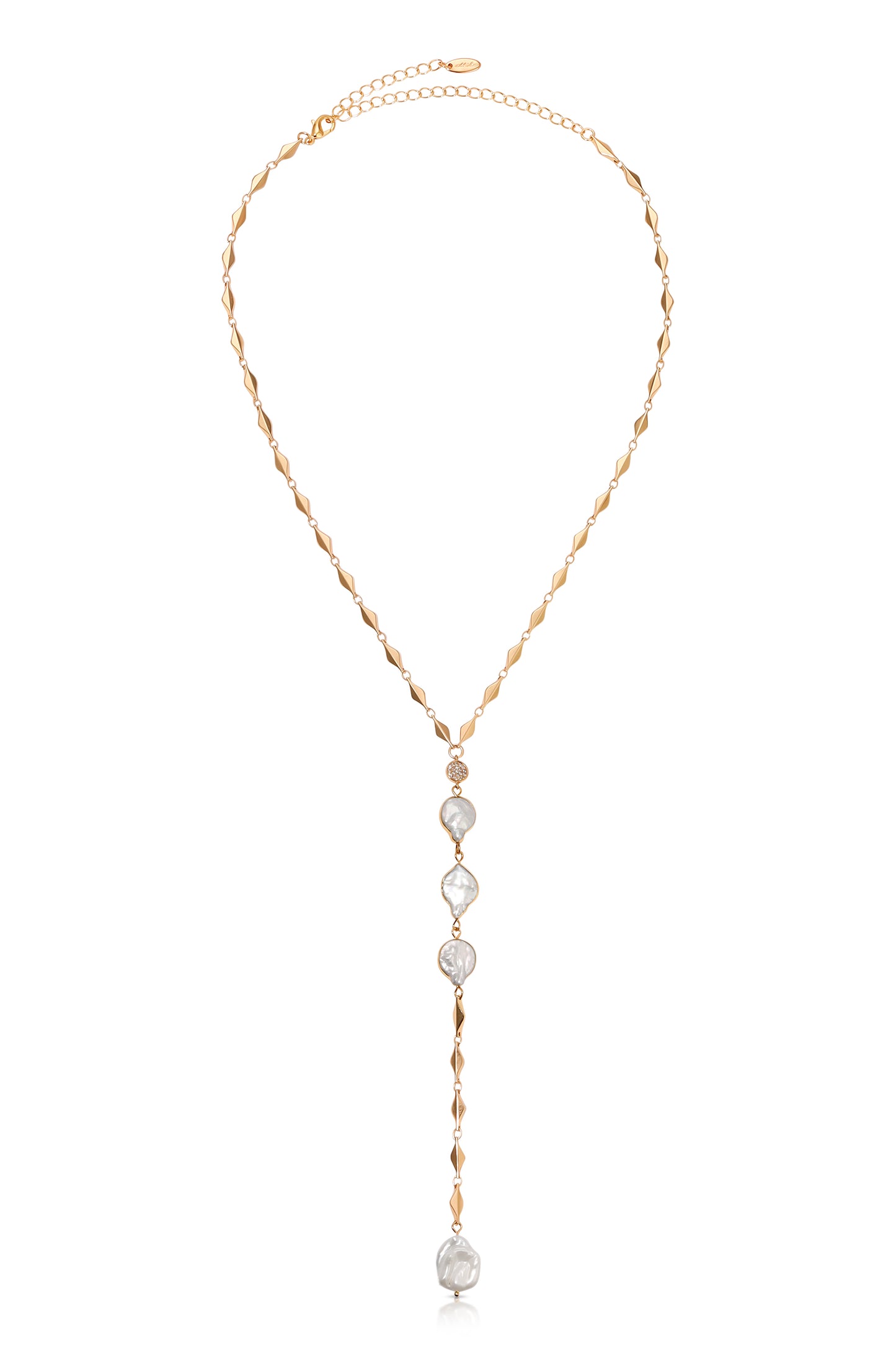 Summer Dreamin' Freshwater Pearl and 18k Gold Plated Necklace Set