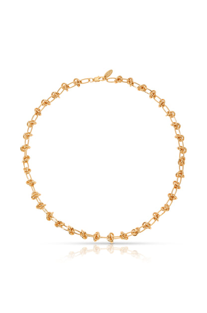 Knotted Chain Necklace