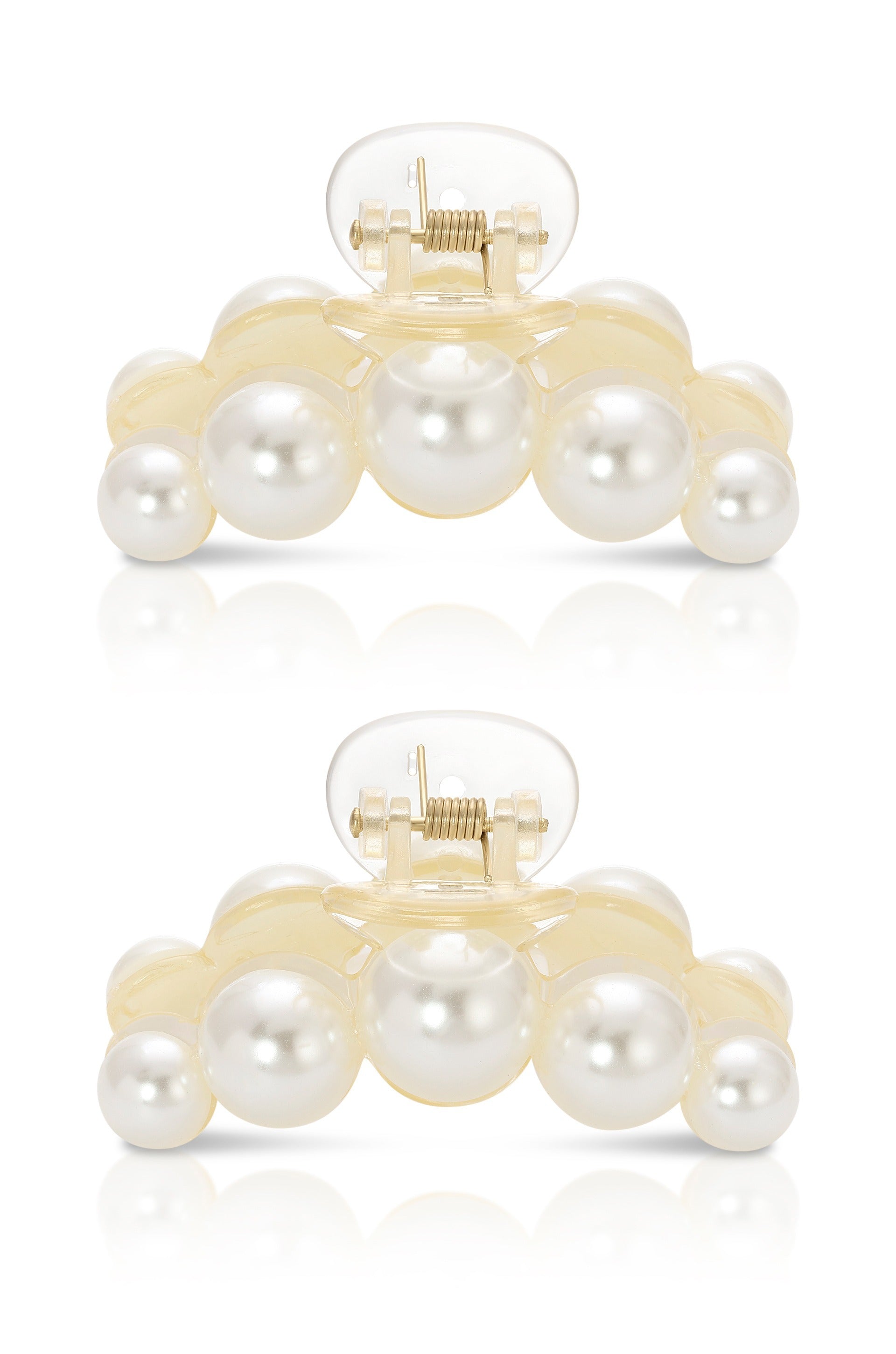 Pearl Hair Claw Set of 2