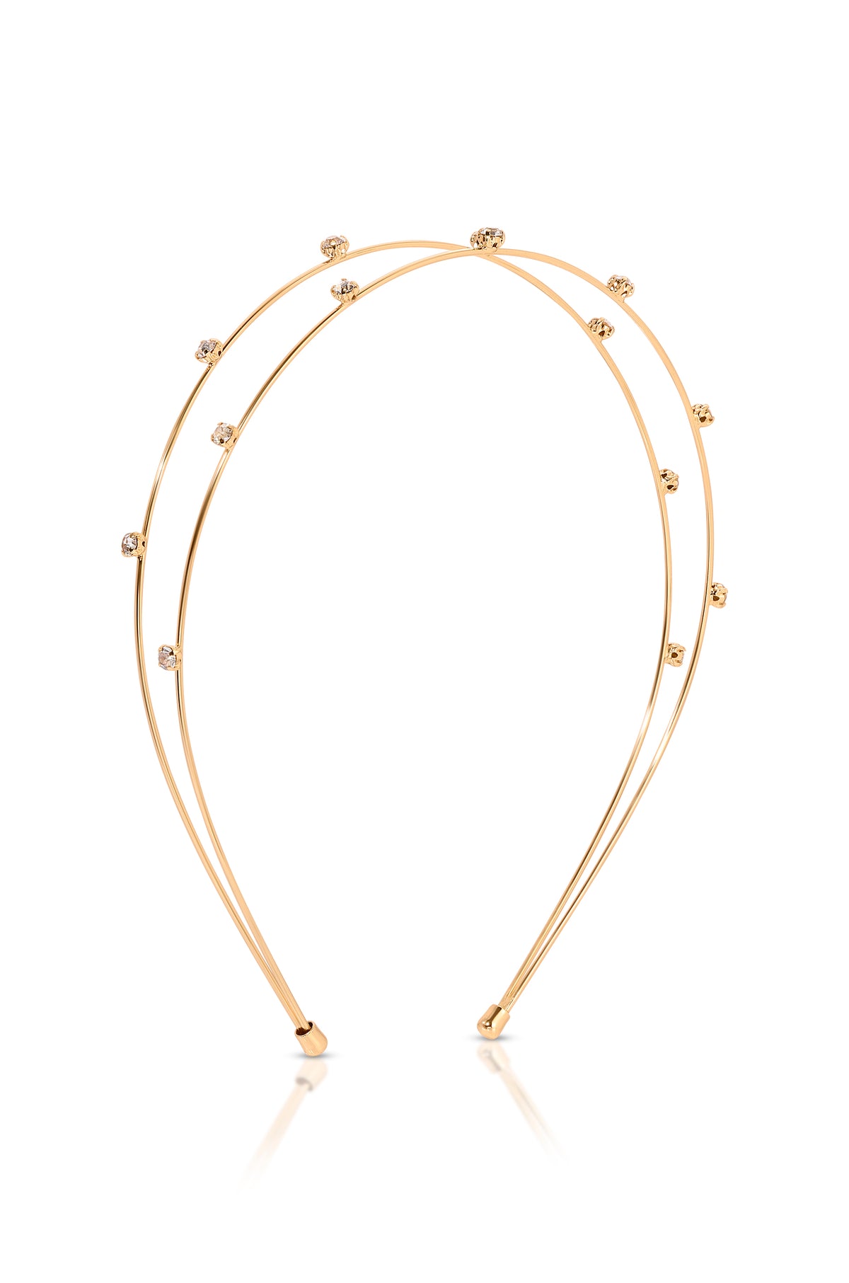 Delicate Crystal Dotted Headband