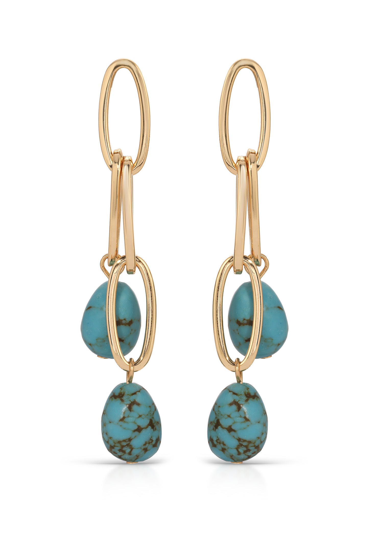 Pearl Chain Earrings