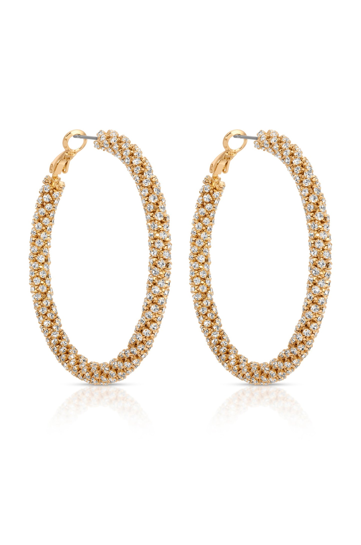 Rope Chain Hoops side