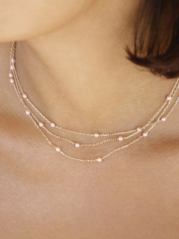 Perfect Stone Layered Necklace Second