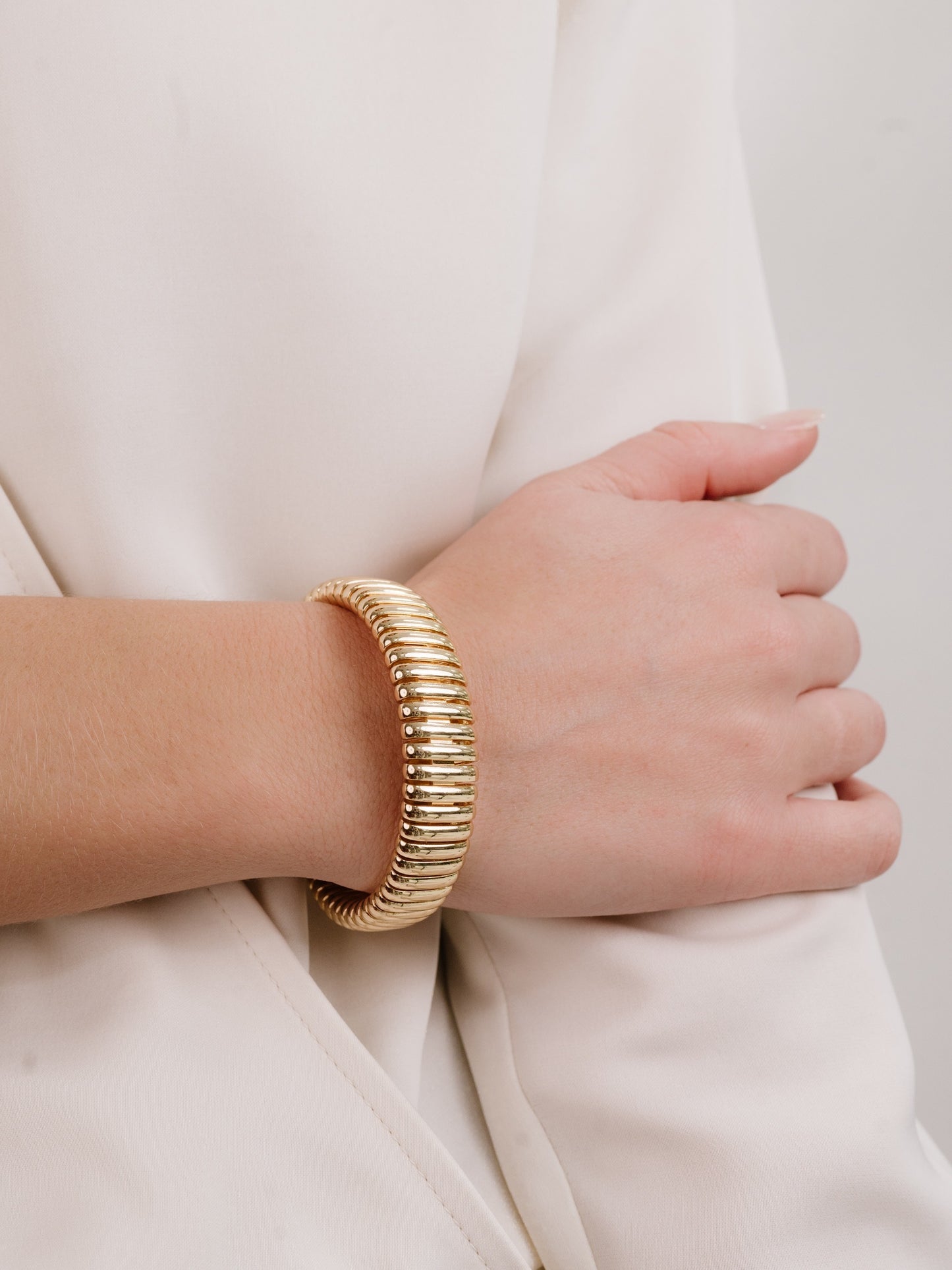 Flex Band Cuff on model