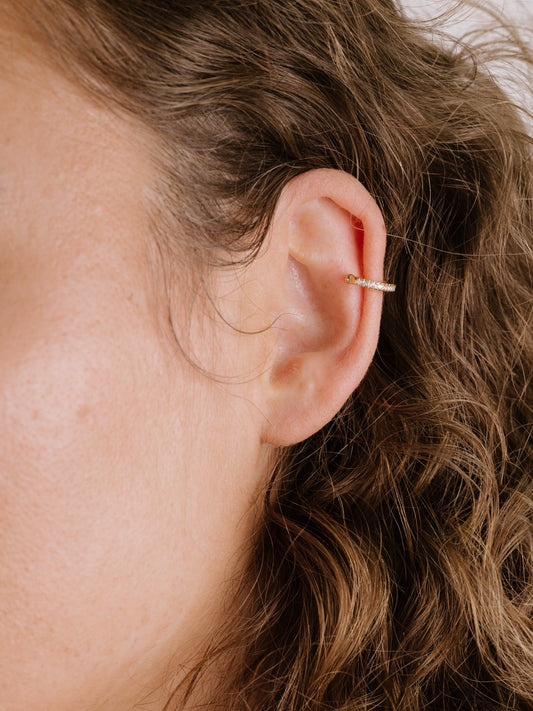 Mini Sparkler Crystal Ear Cuff