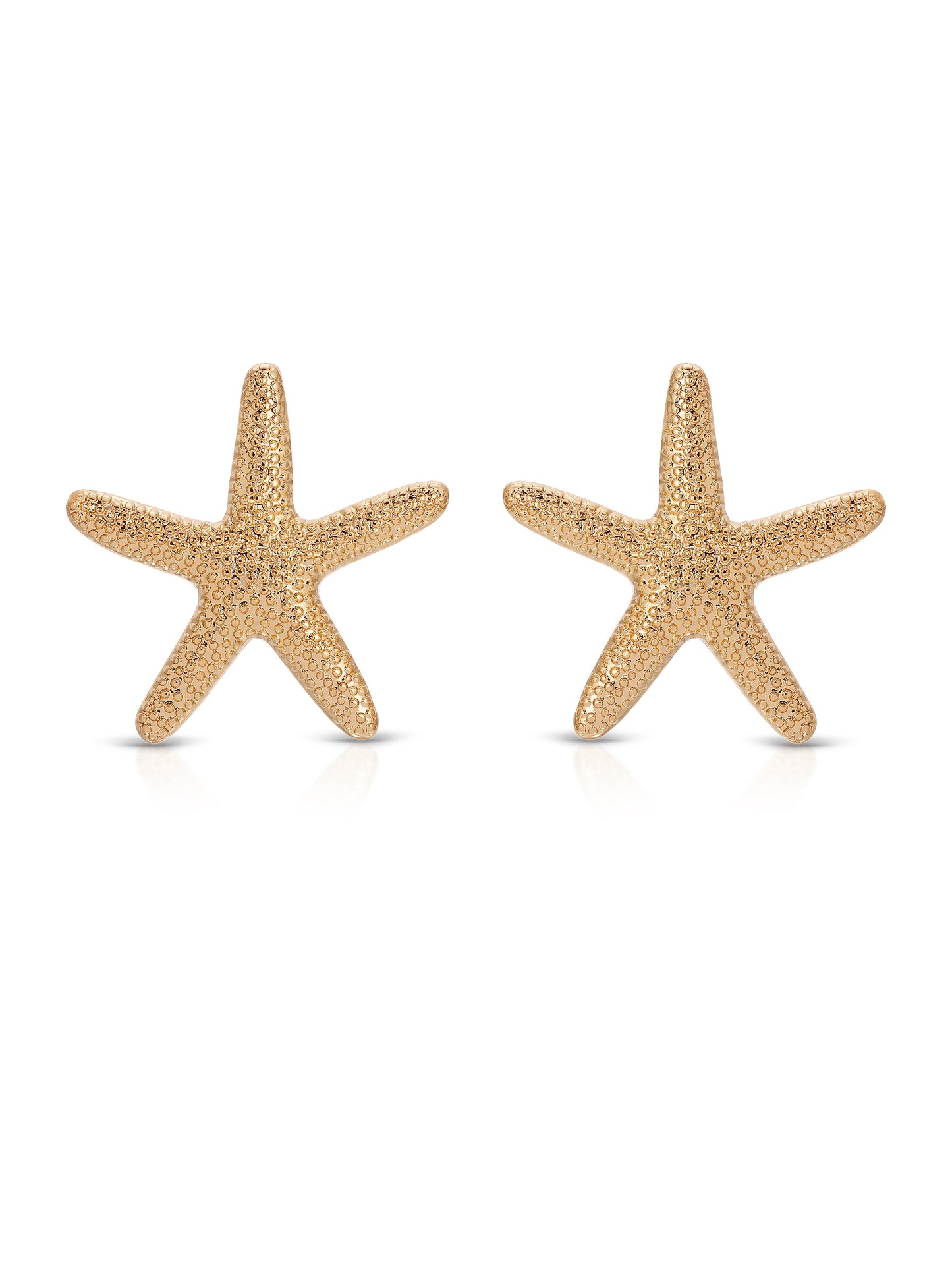 Statement Starfish Stud Earrings