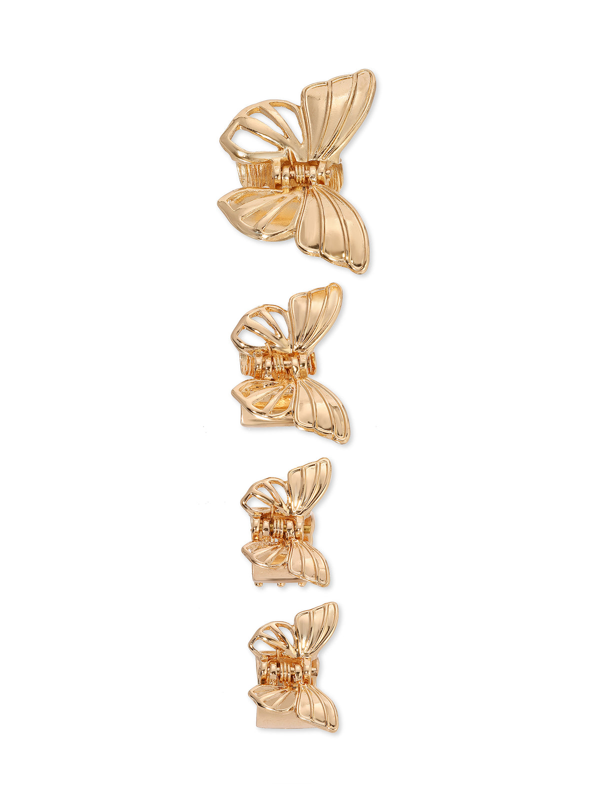 Flight Butterfly Golden Clip Set