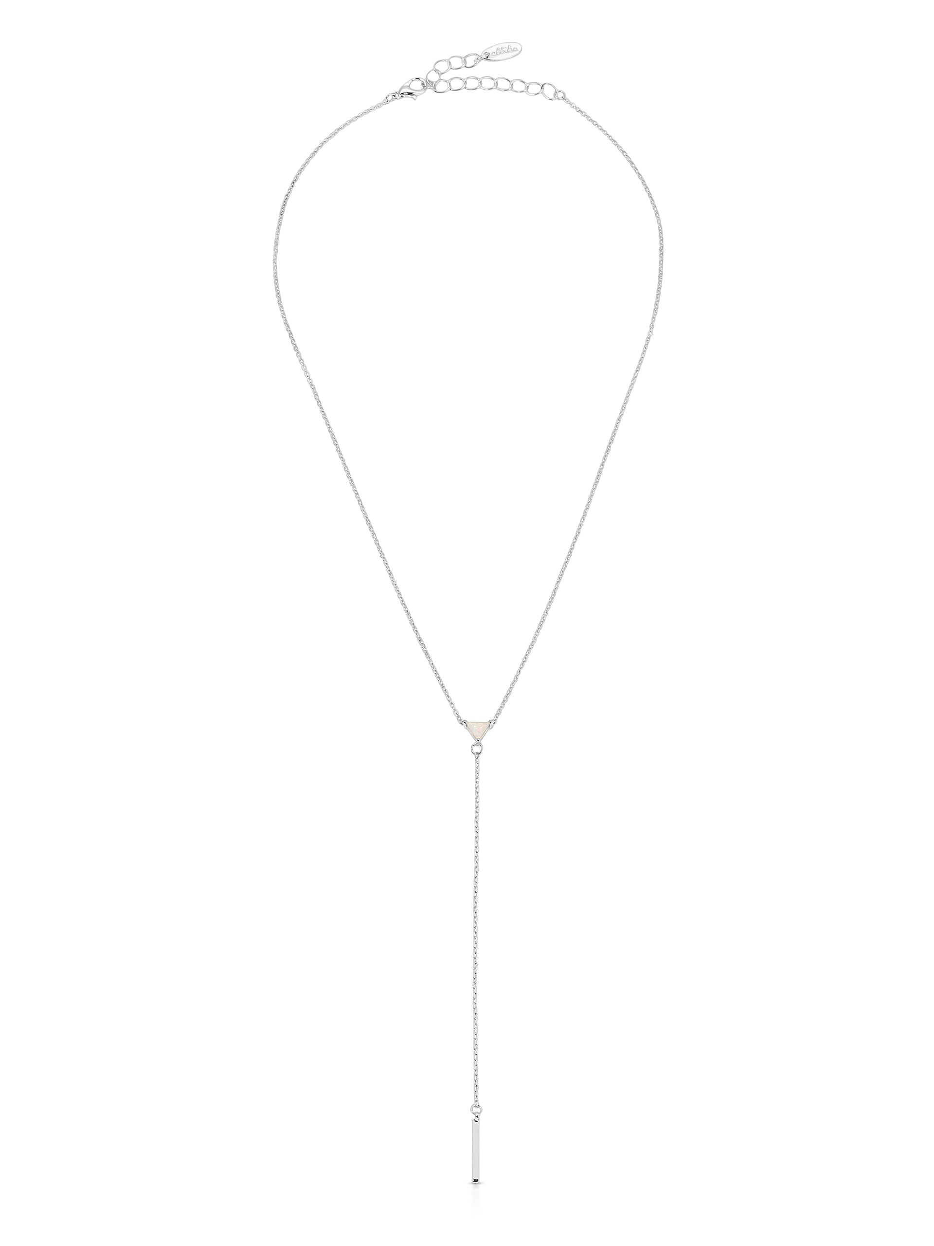 Layered Opal Lariat Necklace Set of 3 Ettika