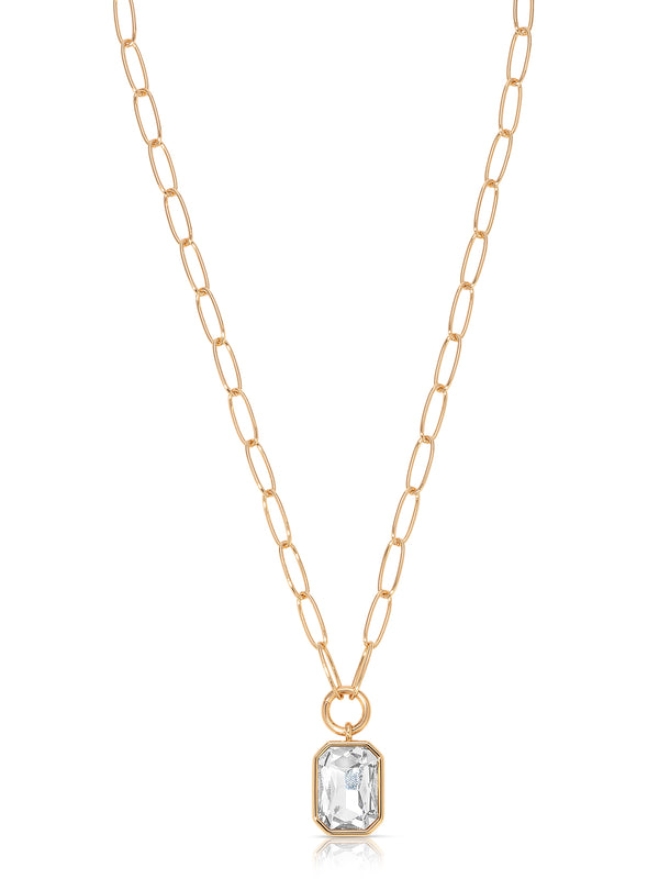 Deco Pendant Necklace