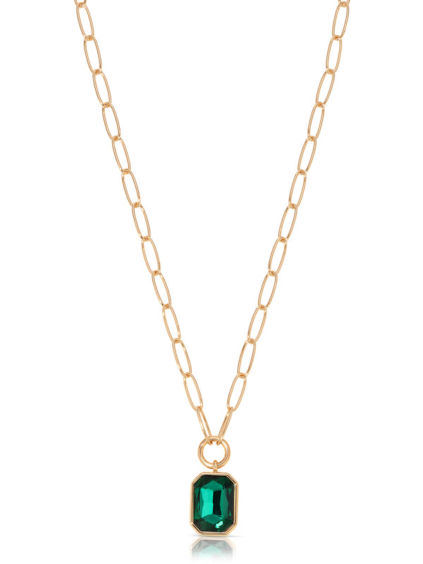 Deco Pendant Necklace