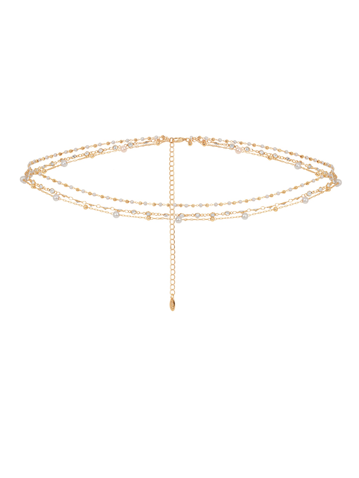 Extended Vacation Pearl Body Chain
