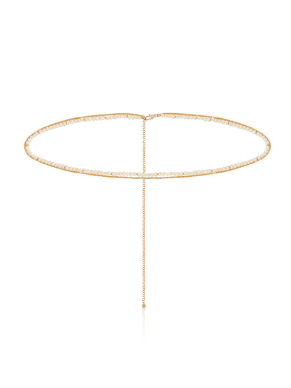 Freshwater Pearl Double Layer Waist Chain