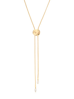 Liquid Luxe Bolo Necklace