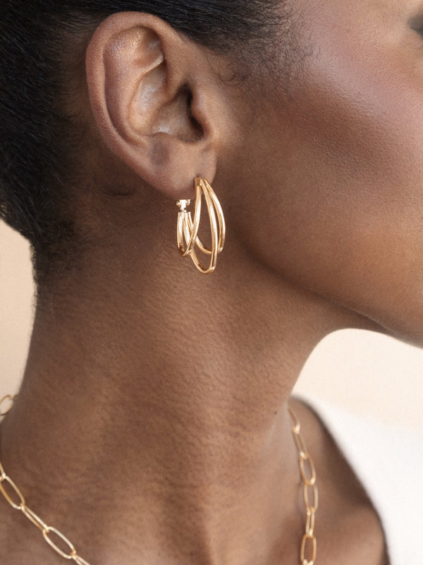 Helena Hoop Earrings Second