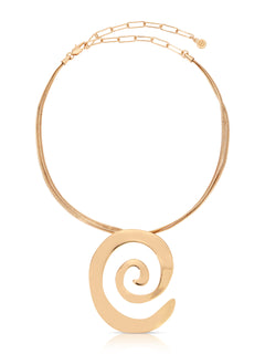 Aura Swirl Necklace