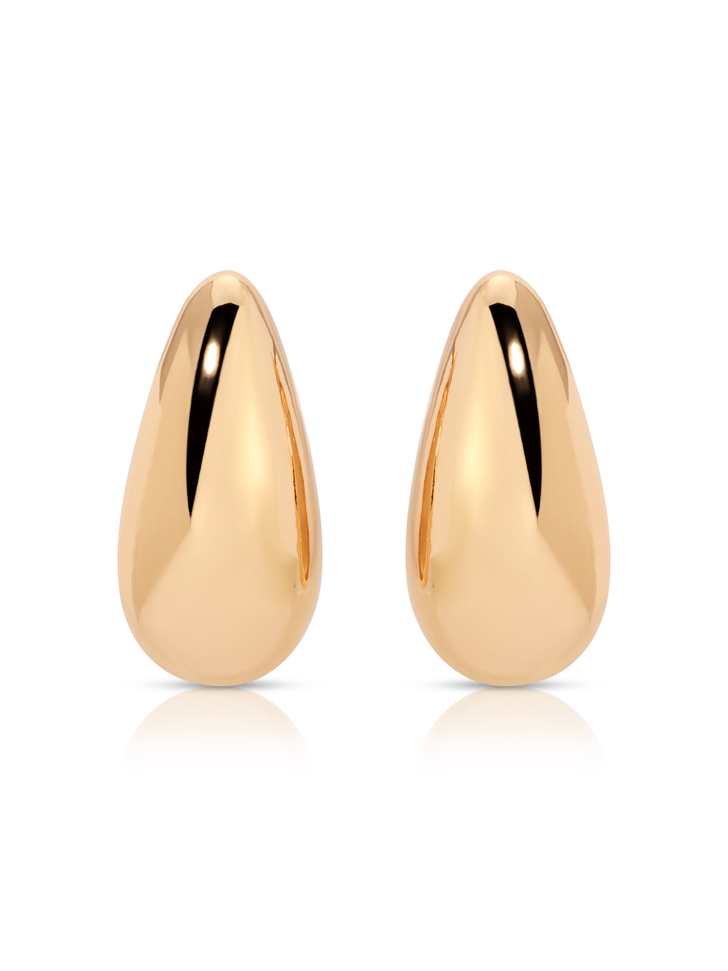 Golden Teardrop Earrings