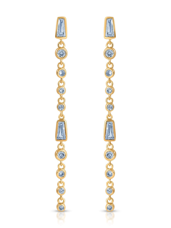 Crystal Linear Earrings