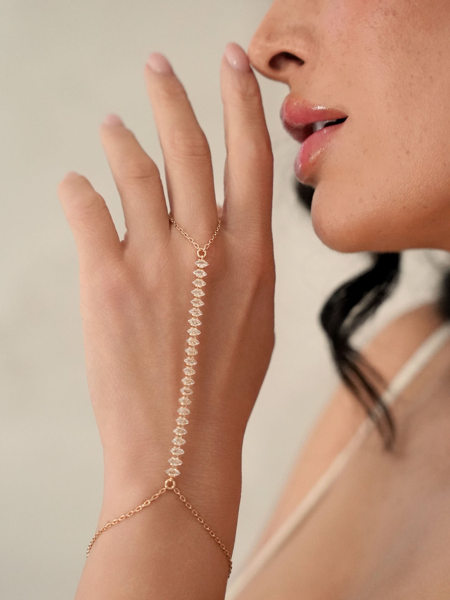 Stars Align Hand Chain on model
