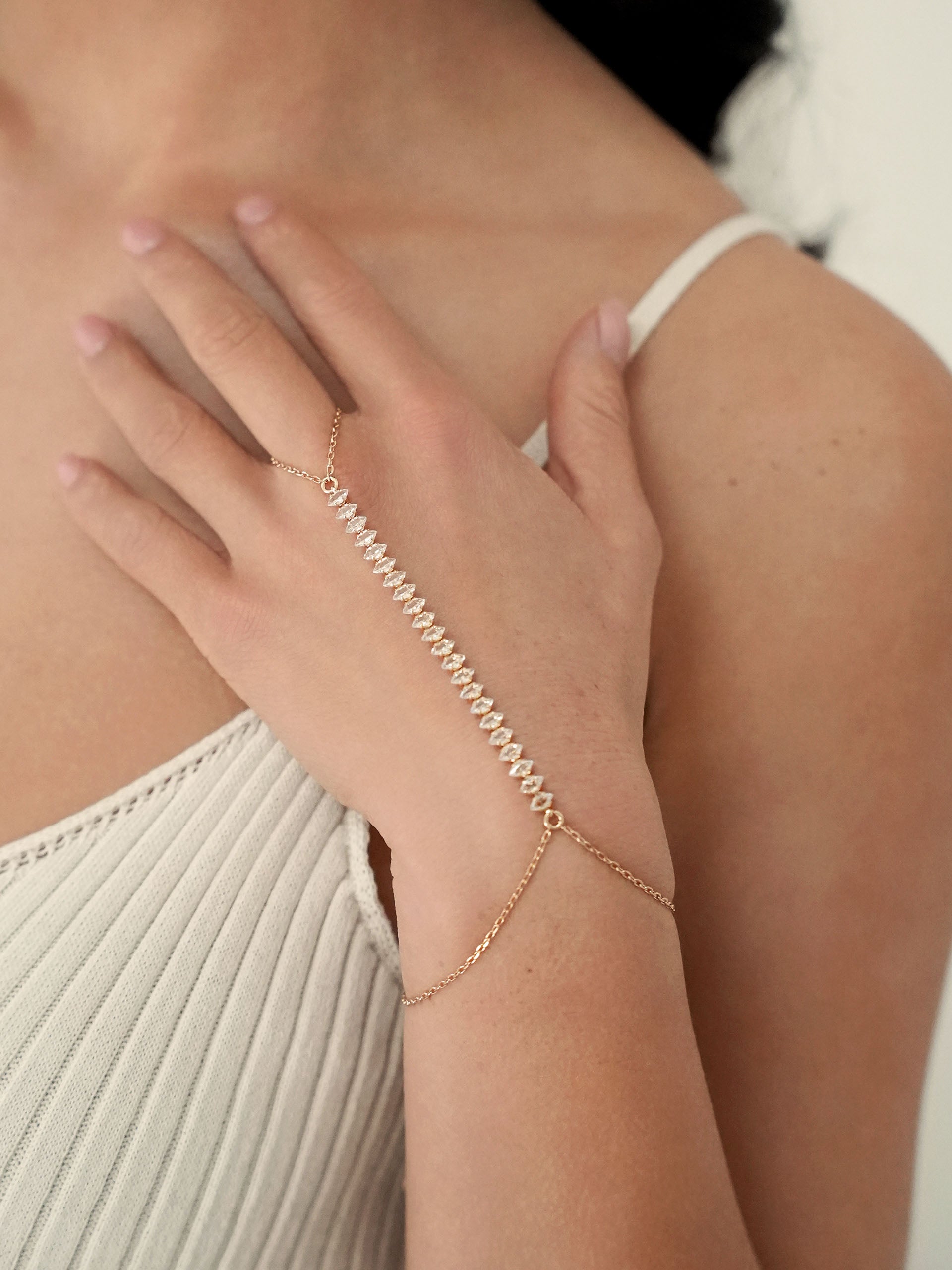 Stars Align Hand Chain on model 2