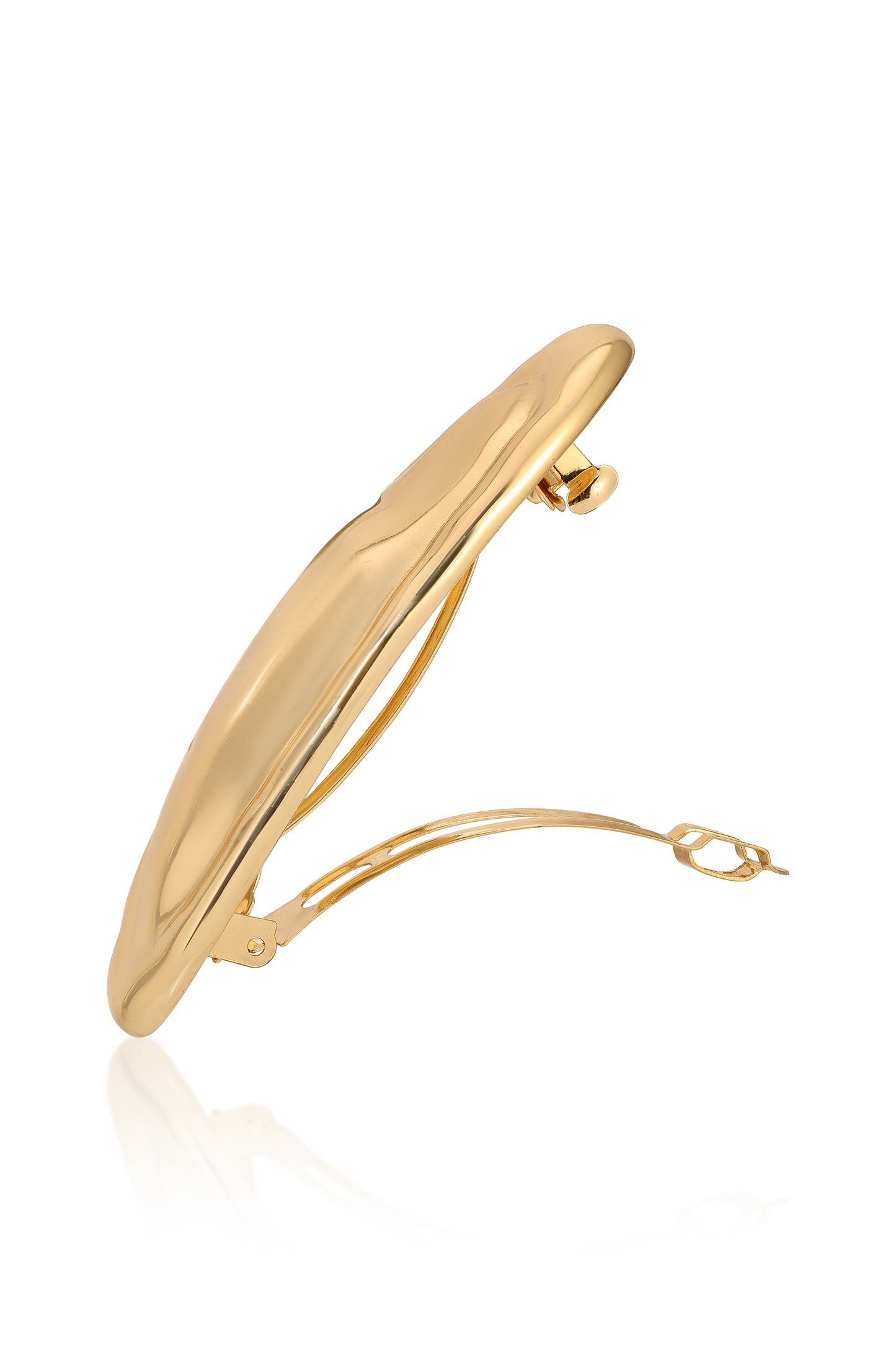 Vintage Luxe Barrette Gold Tone 2