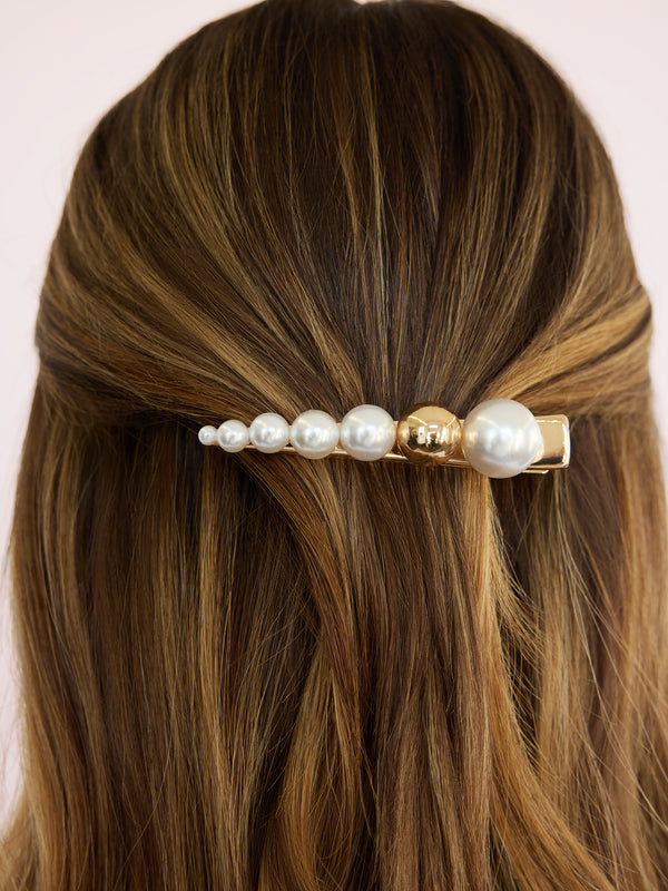Pearl Bubble Clip Second