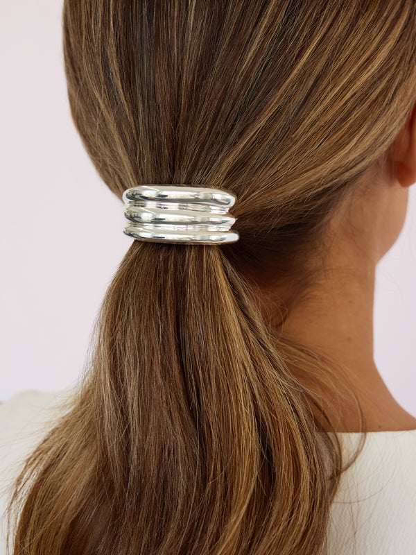 Modern Rows Hair Tie Second