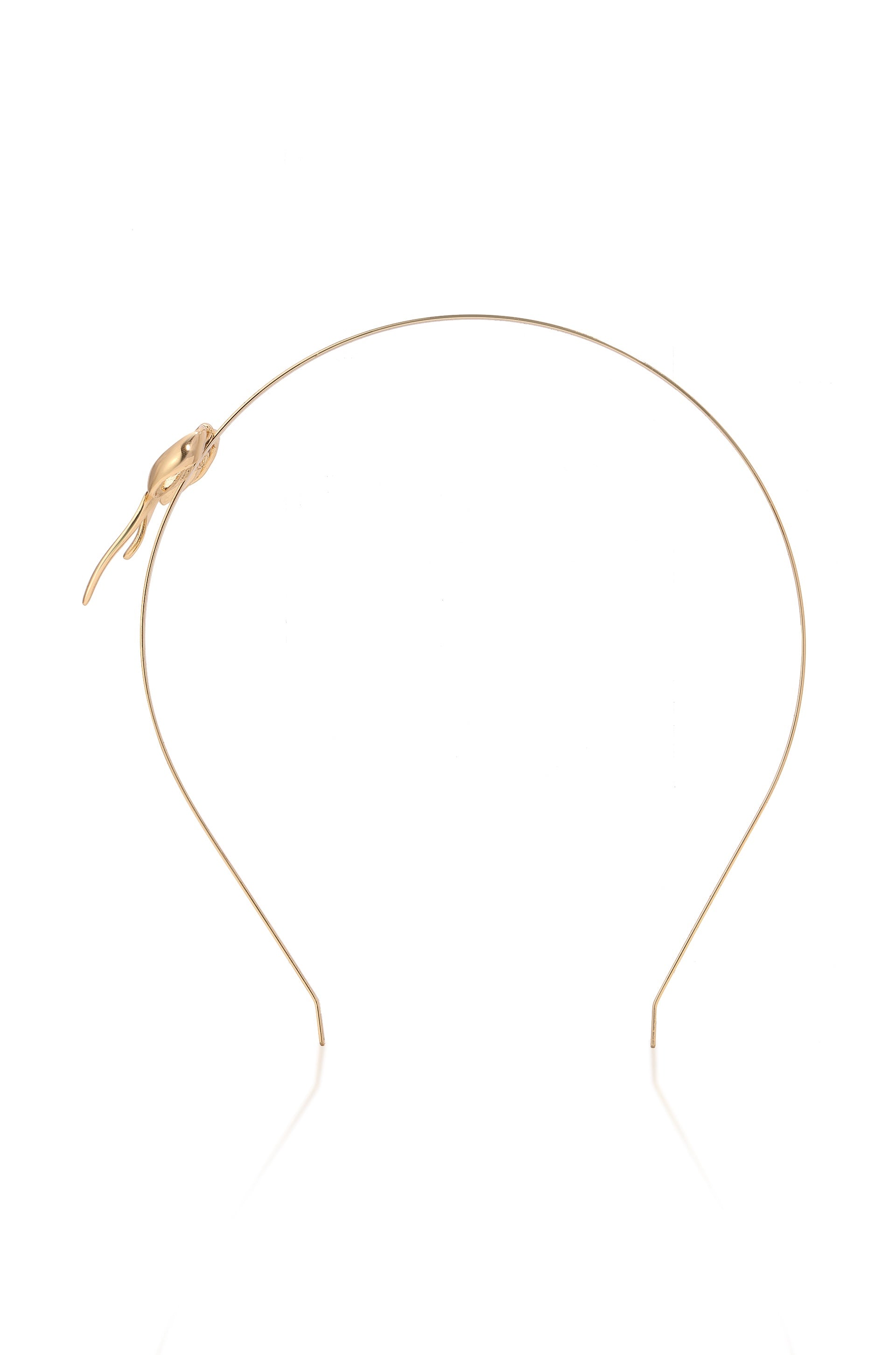 Bow Organica Headband Gold Tone 2