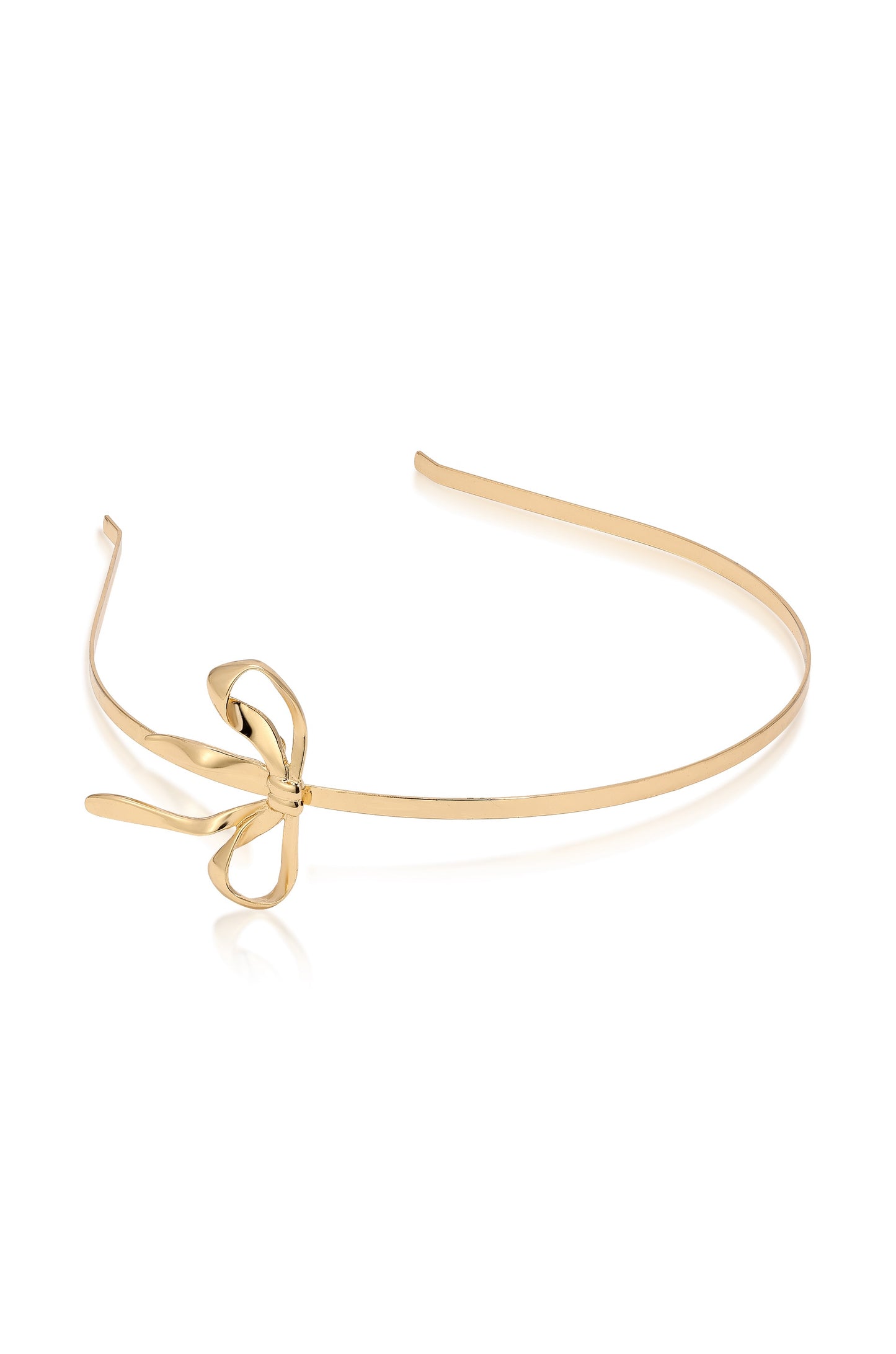 Bow Organica Headband Gold Tone 3
