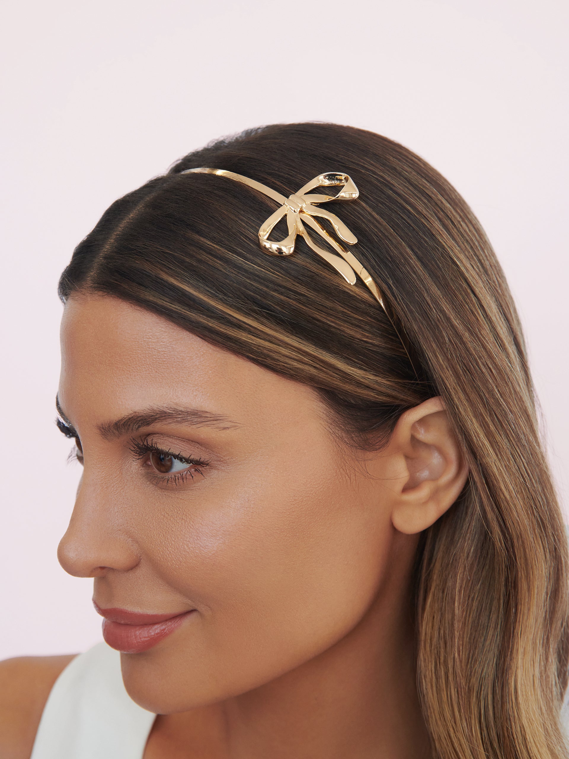 Bow Organica Headband Gold Tone model 2