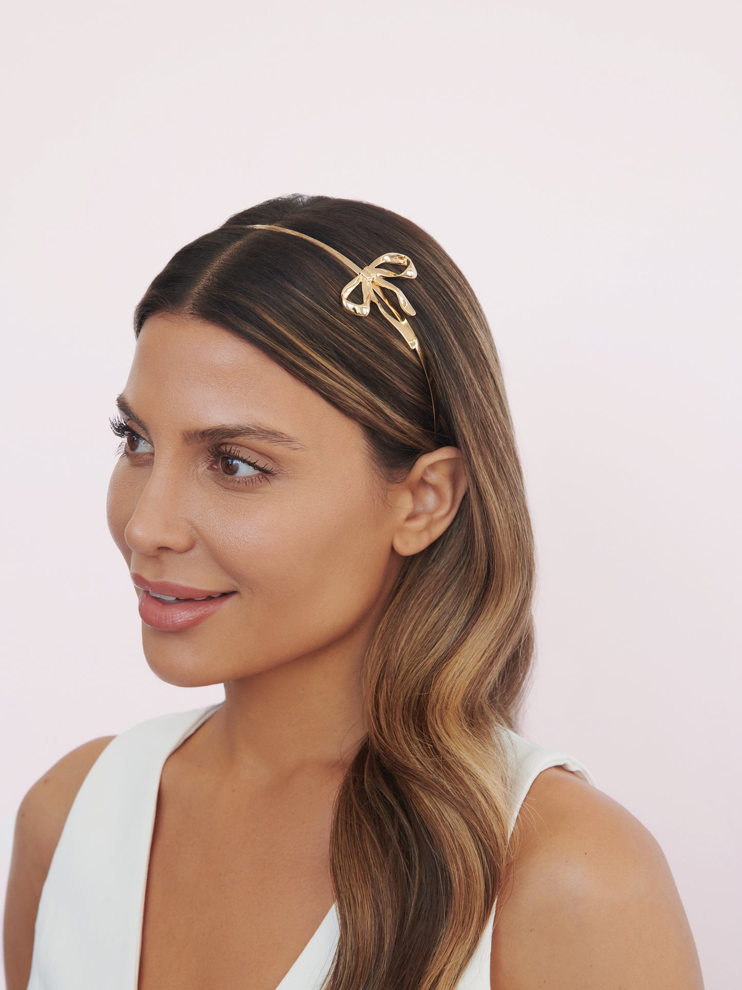Bow Organica Headband Gold Tone model 3