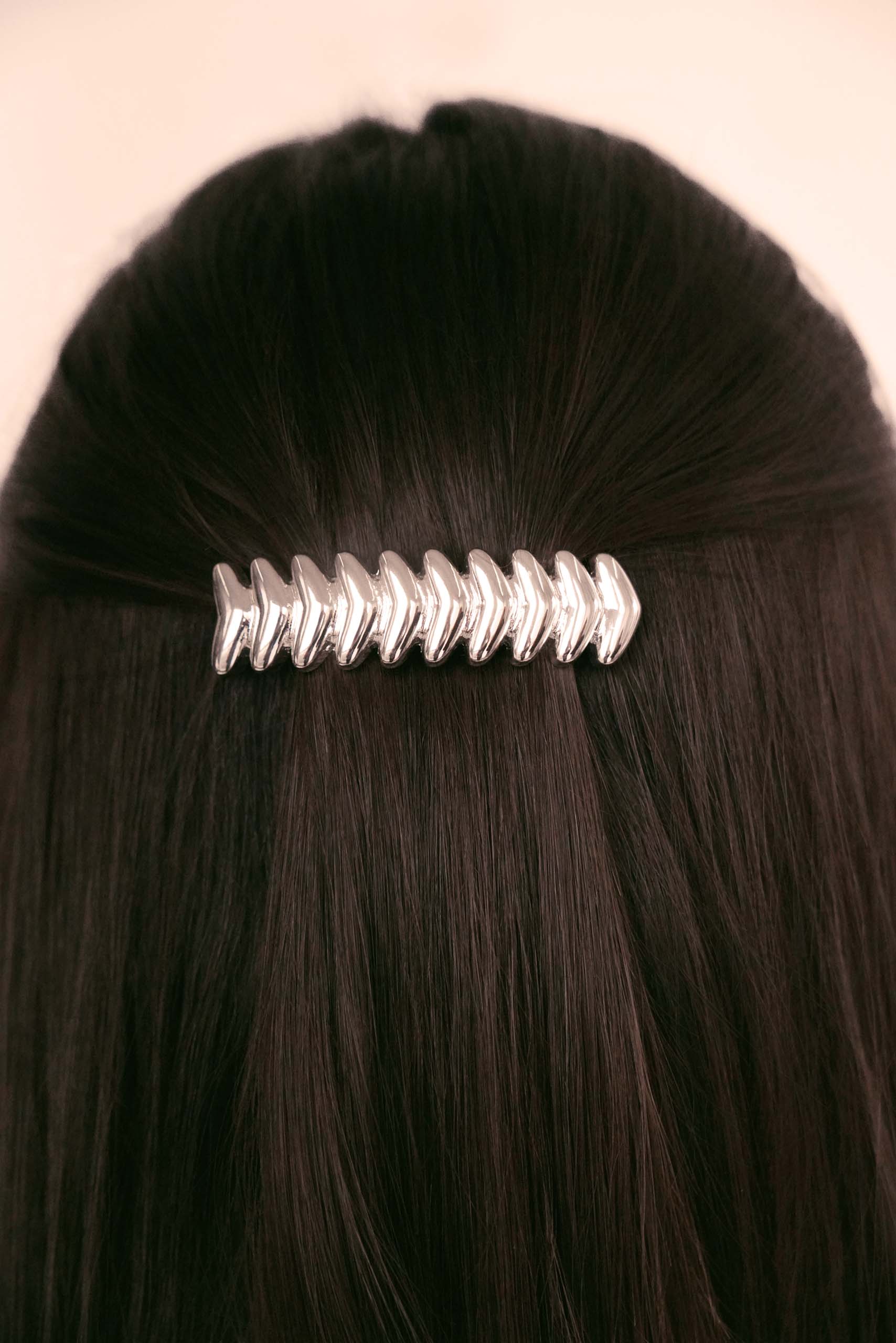 Moderna Hair Clip Silver Plated model 2