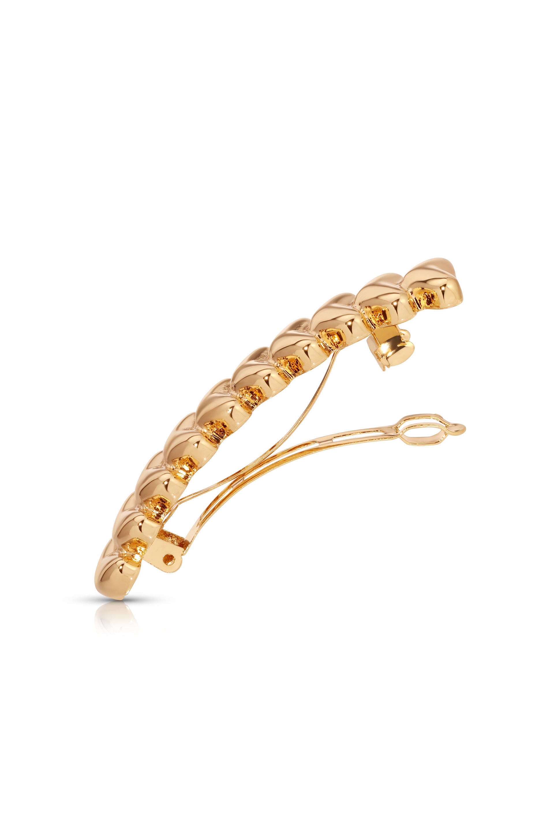 Moderna Hair Clip Gold Tone 2