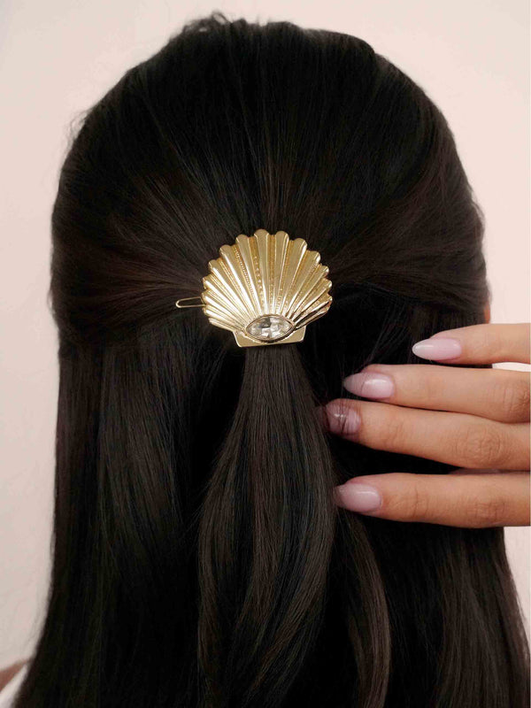 Santorini Shell Barrette Second