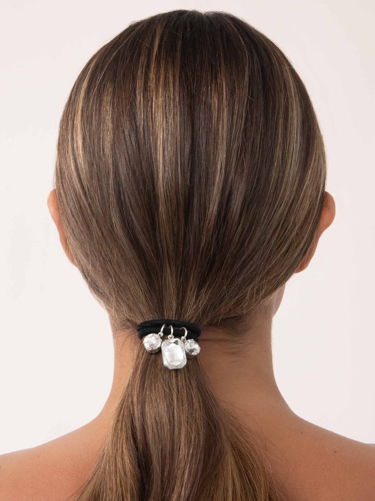 Crystal Dangle Hair Tie