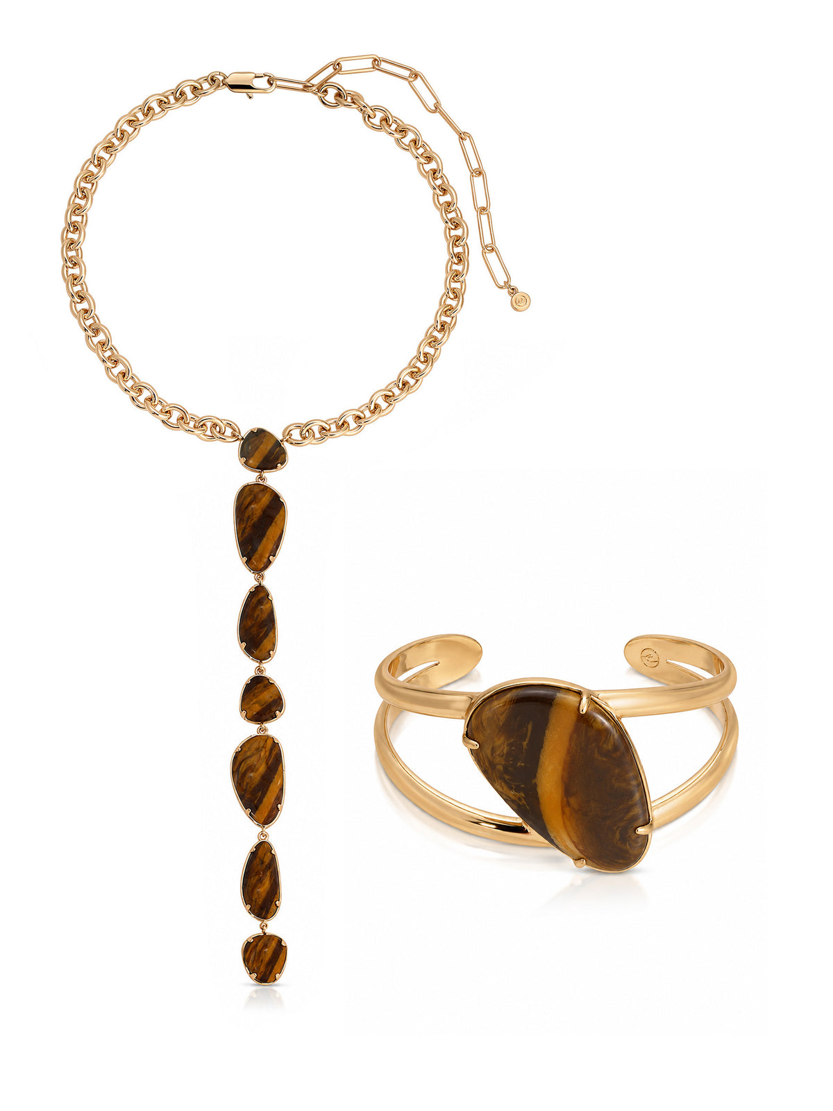 Majestic Desert Set in Tiger’s Eye