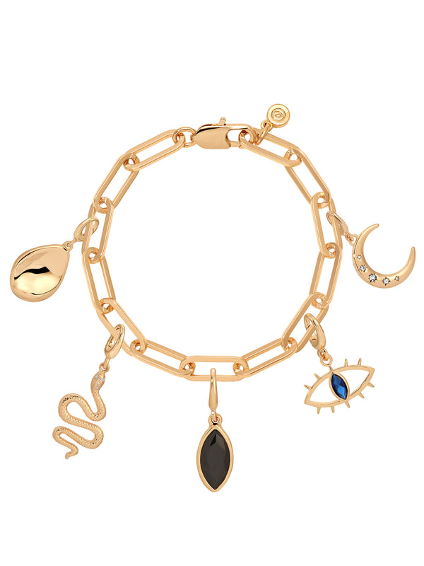 Midnight Charm Bracelet