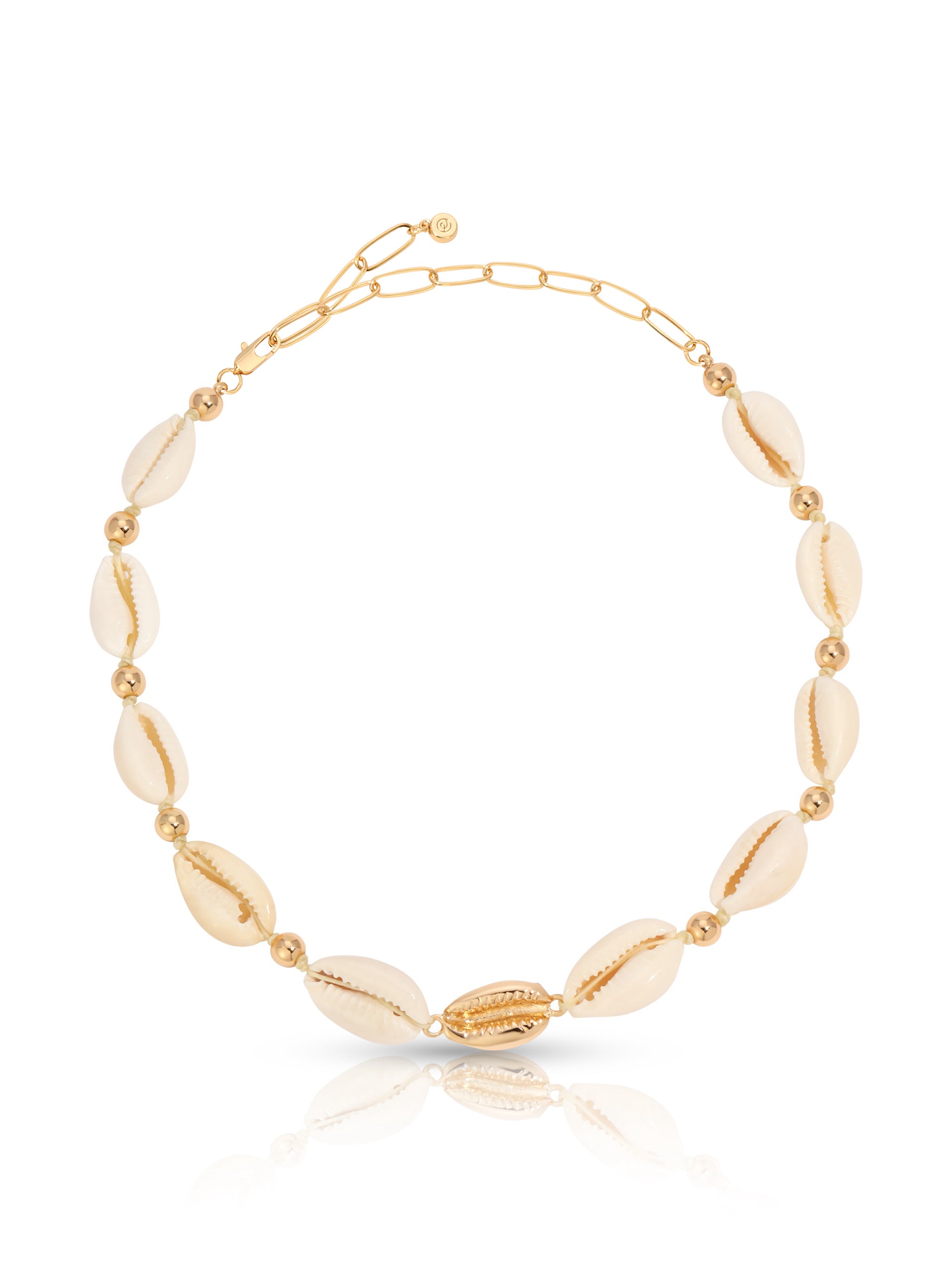 Out to Sea Cowrie Shell Necklace