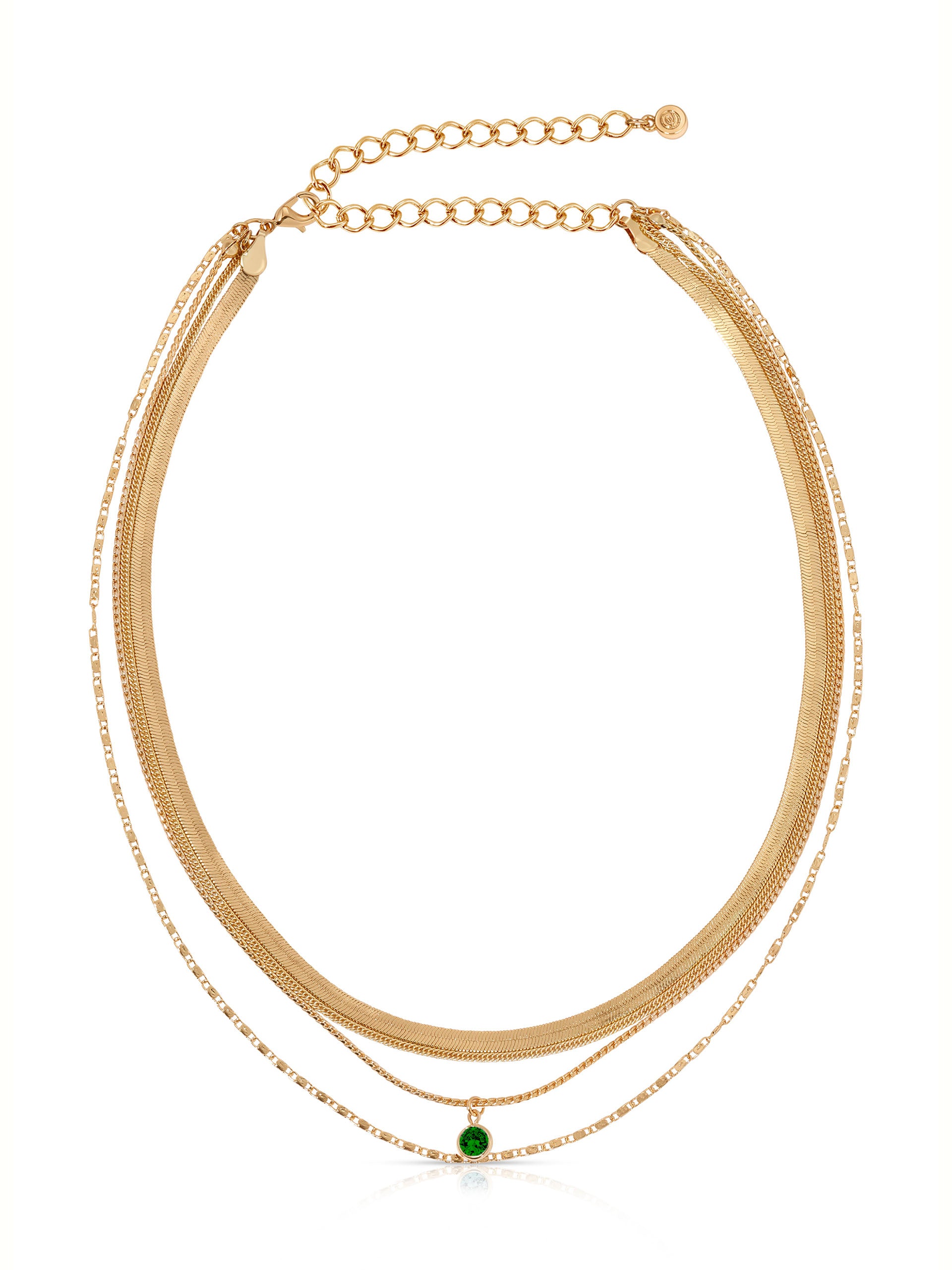 Ettika All The Chains necklace full length