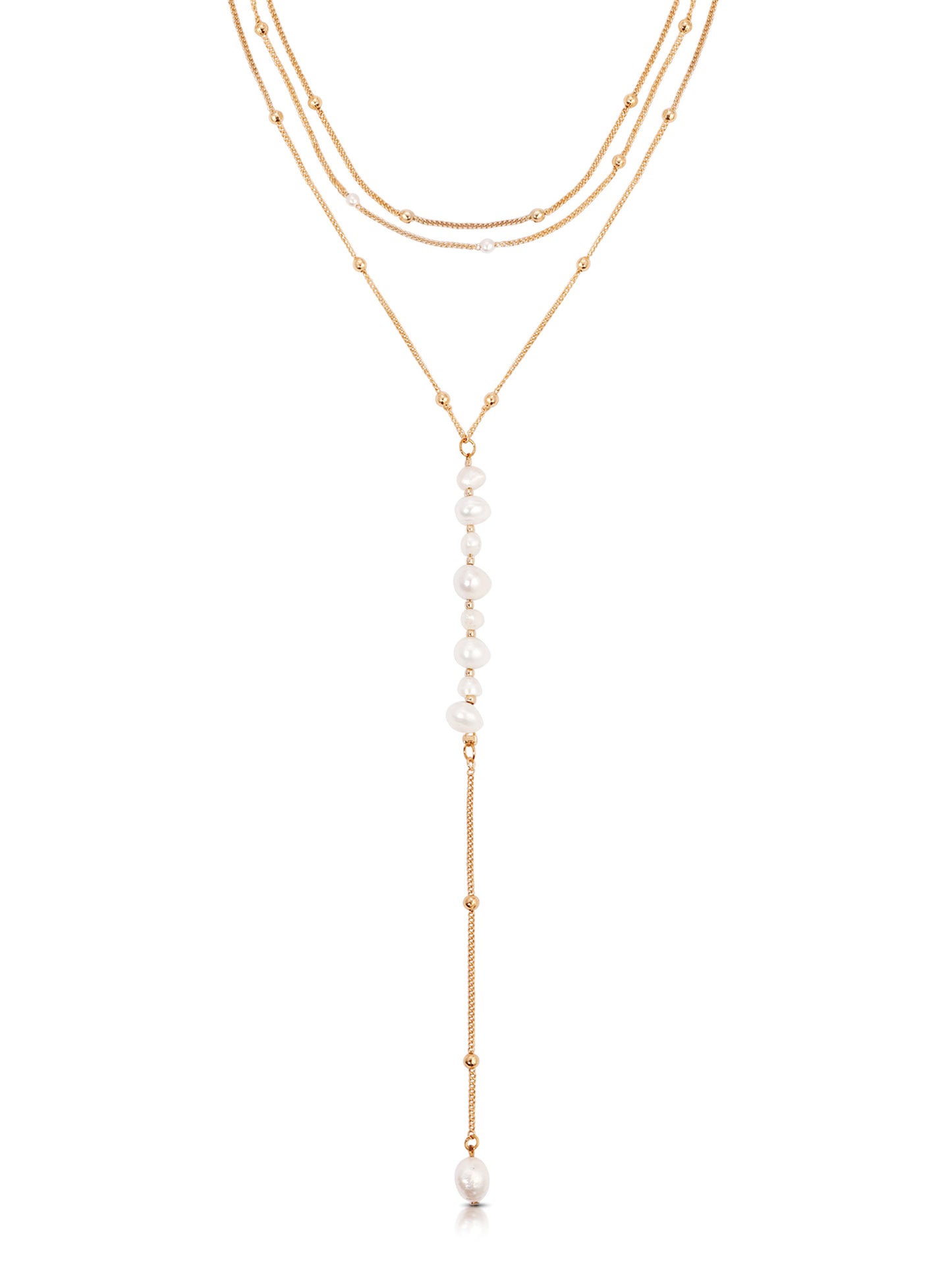 Coastal Pearl Lariat