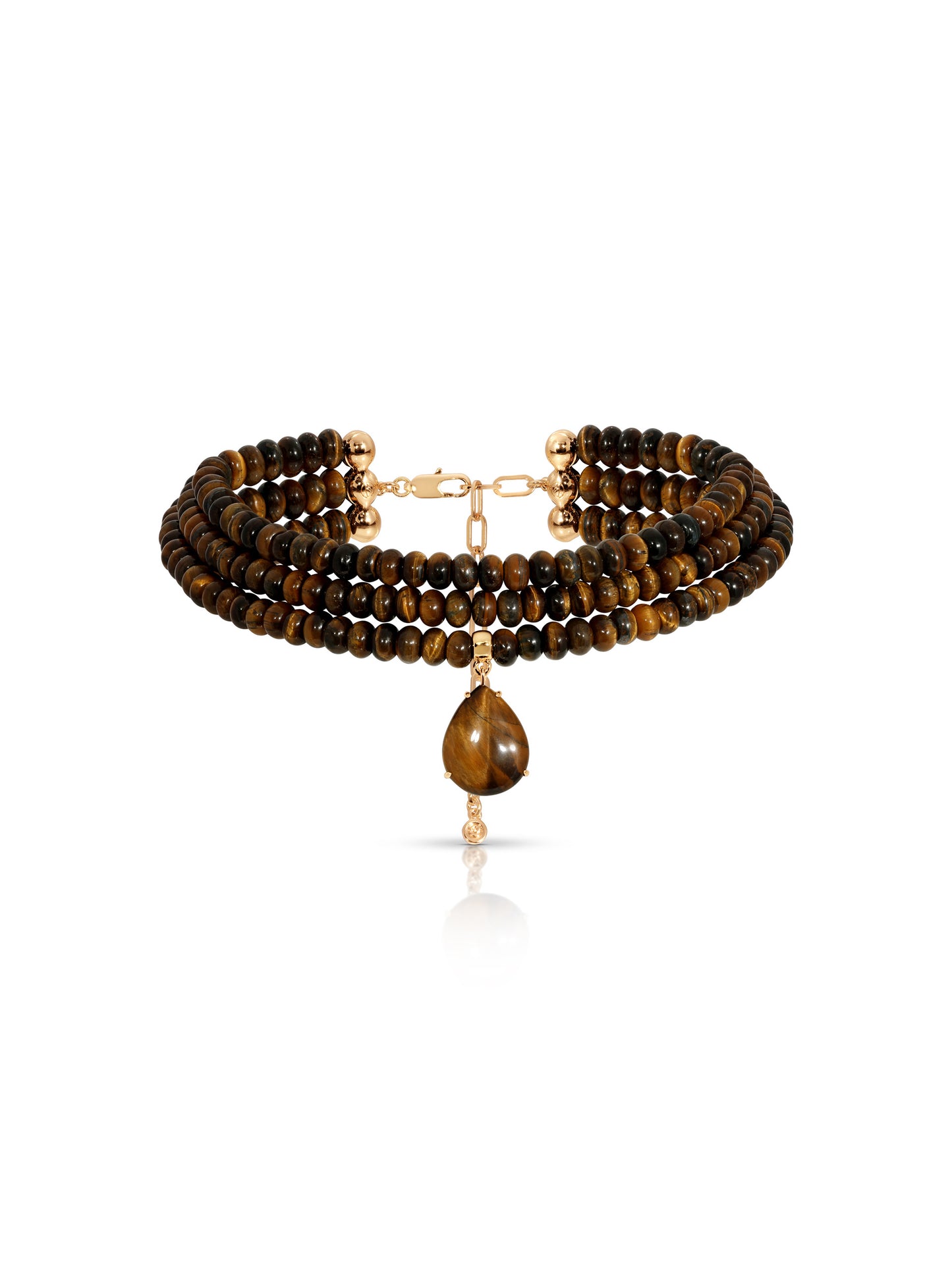 Marina Layers Tiger's Eye Necklace