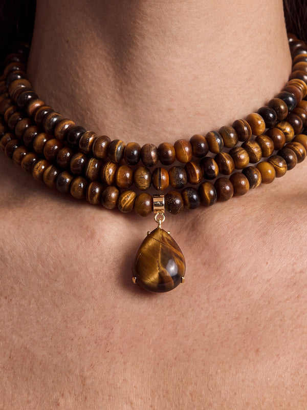 Marina Layers Tiger's Eye Necklace Second