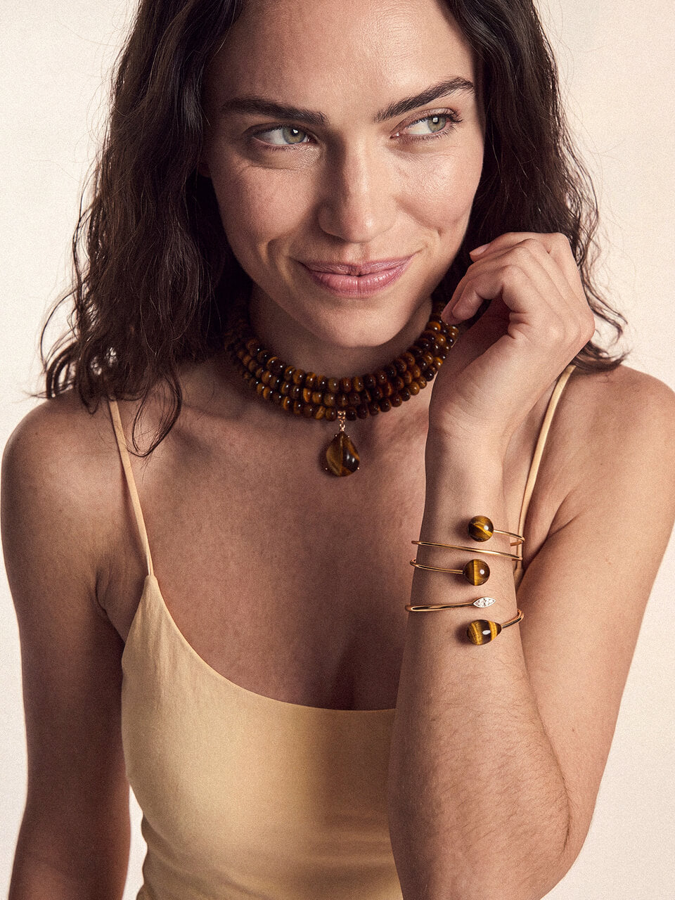 Tiger's Eye Solstice Cuff